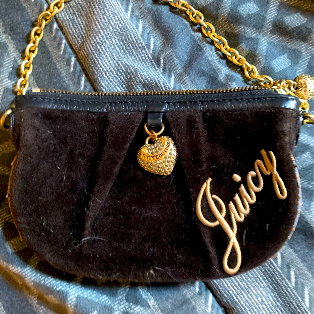 Juicy zip evening bag -gently used